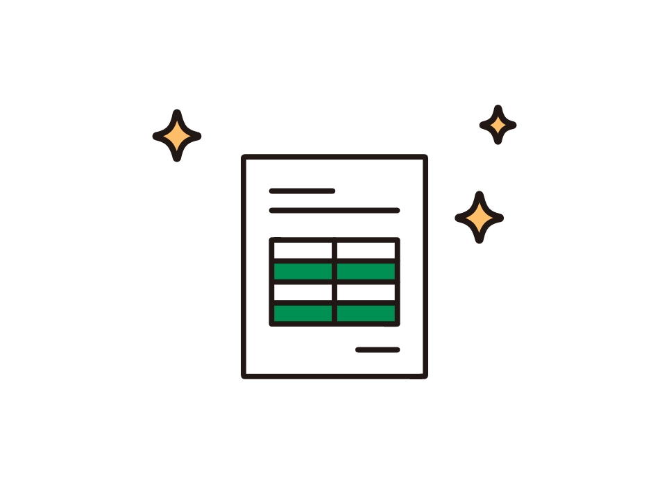 数字に強くなくても安心。見やすく伝わるレポート